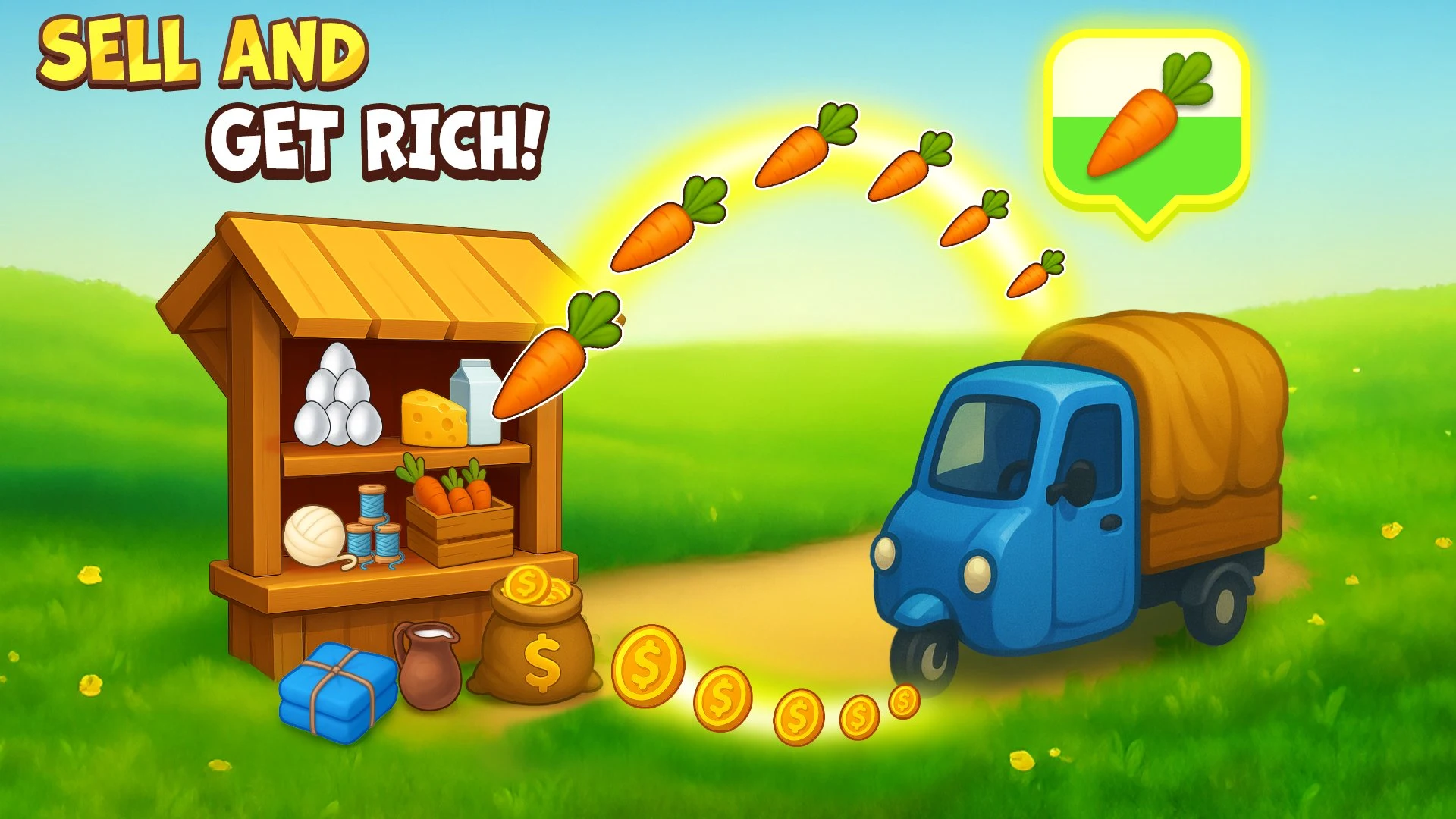 Farm Frenzy: classic farm game screenshot
