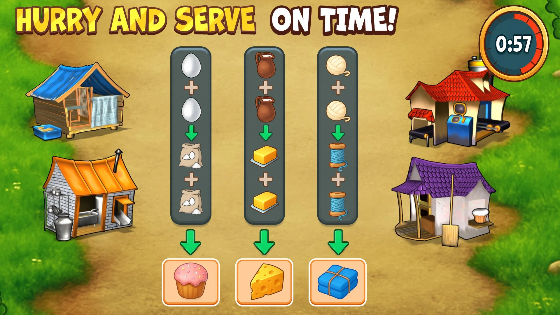 Farm Frenzy: classic farm game screenshot