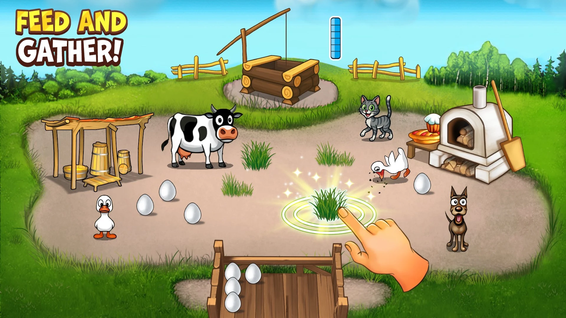 Farm Frenzy: classic farm game screenshot