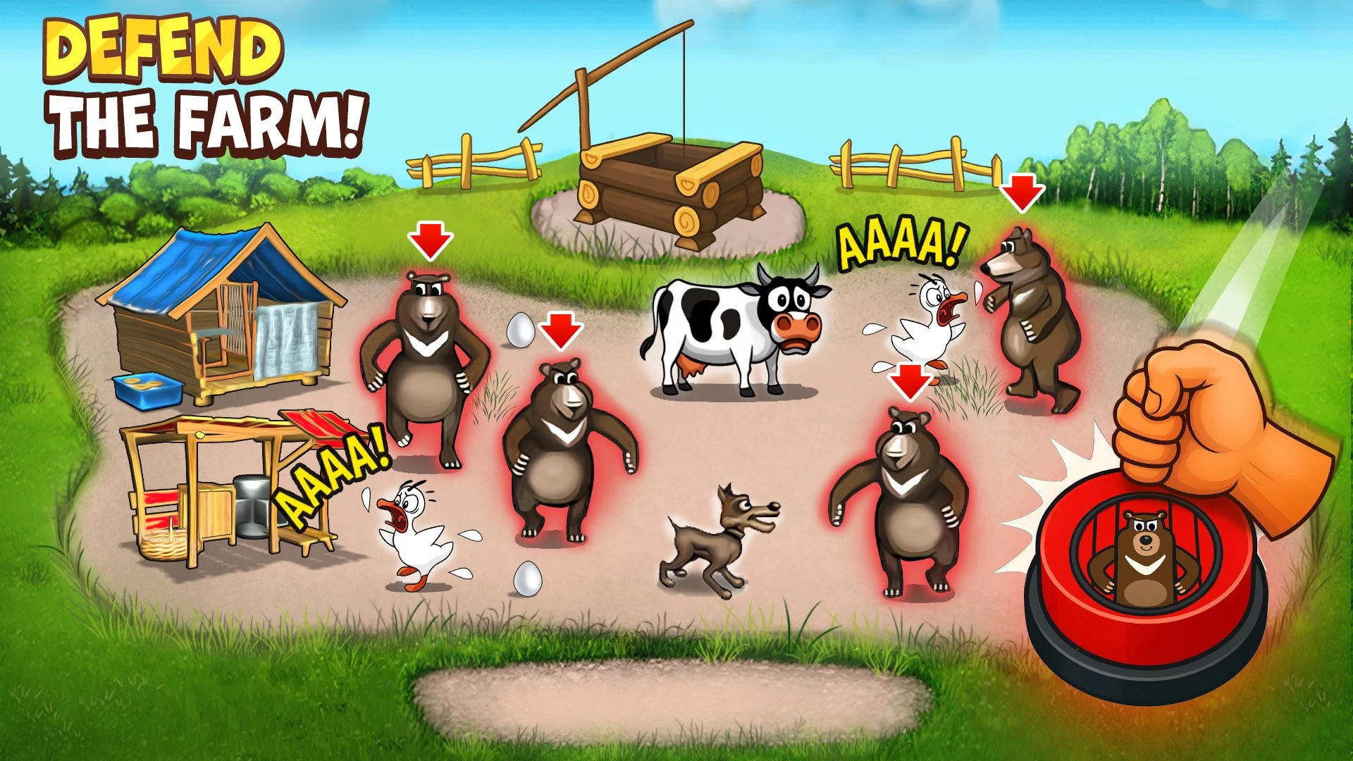 Farm Frenzy: classic farm game screenshot